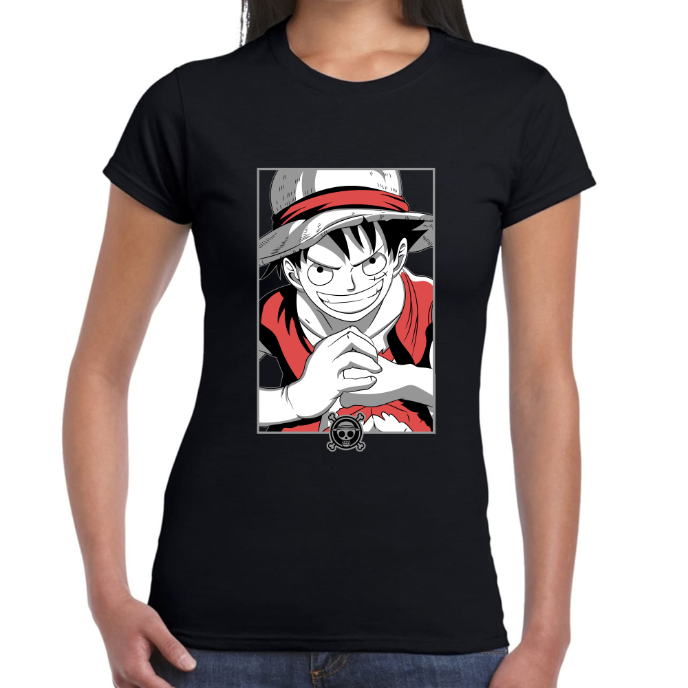 Playera One Piece Luffy Algodón Premium #0001636