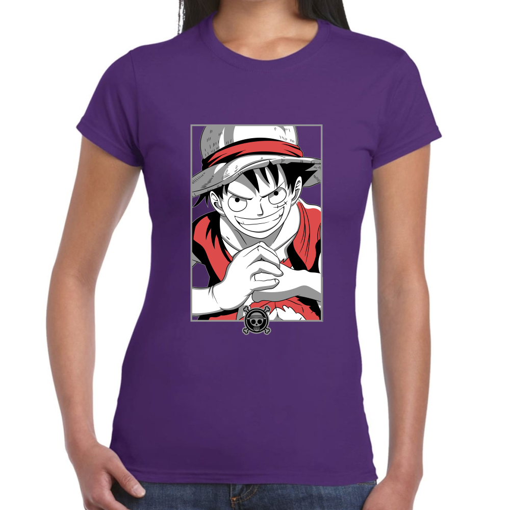Playera One Piece Luffy Algodón Premium #0001636