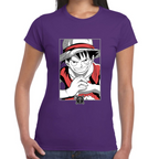Playera One Piece Luffy Algodón Premium #0001636
