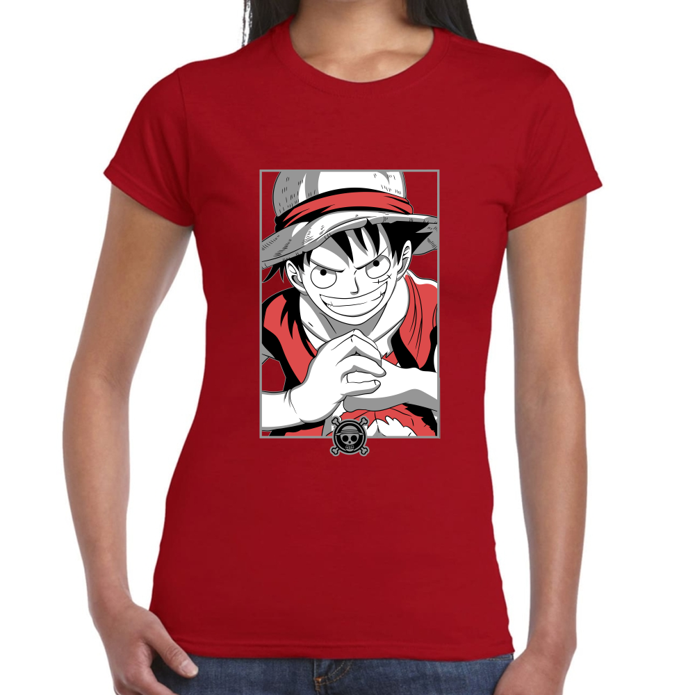 Playera One Piece Luffy Algodón Premium #0001636