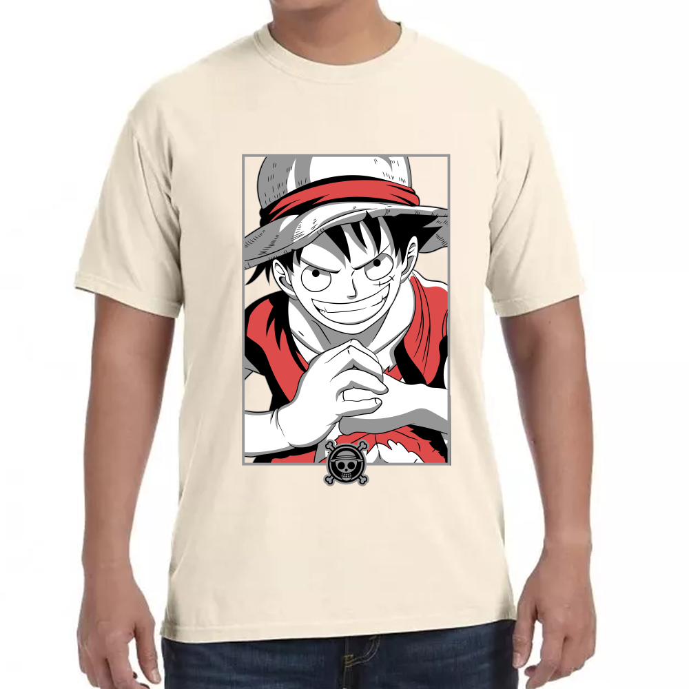 Playera One Piece Luffy Algodón Premium #0001636