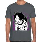 Playera Portgas One Piece Algodón Premium #0001637