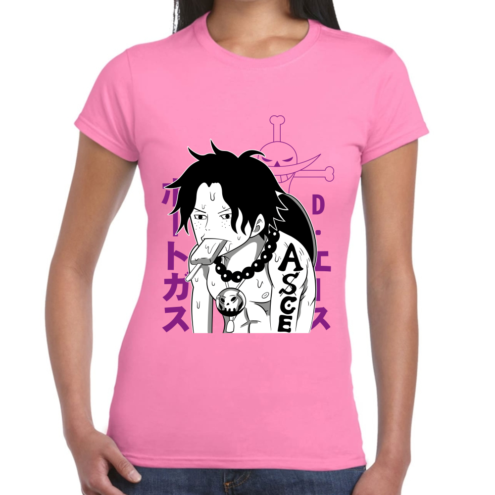 Playera Portgas One Piece Algodón Premium #0001637