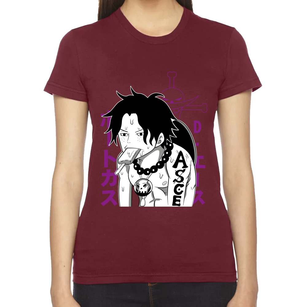 Playera Portgas One Piece Algodón Premium #0001637
