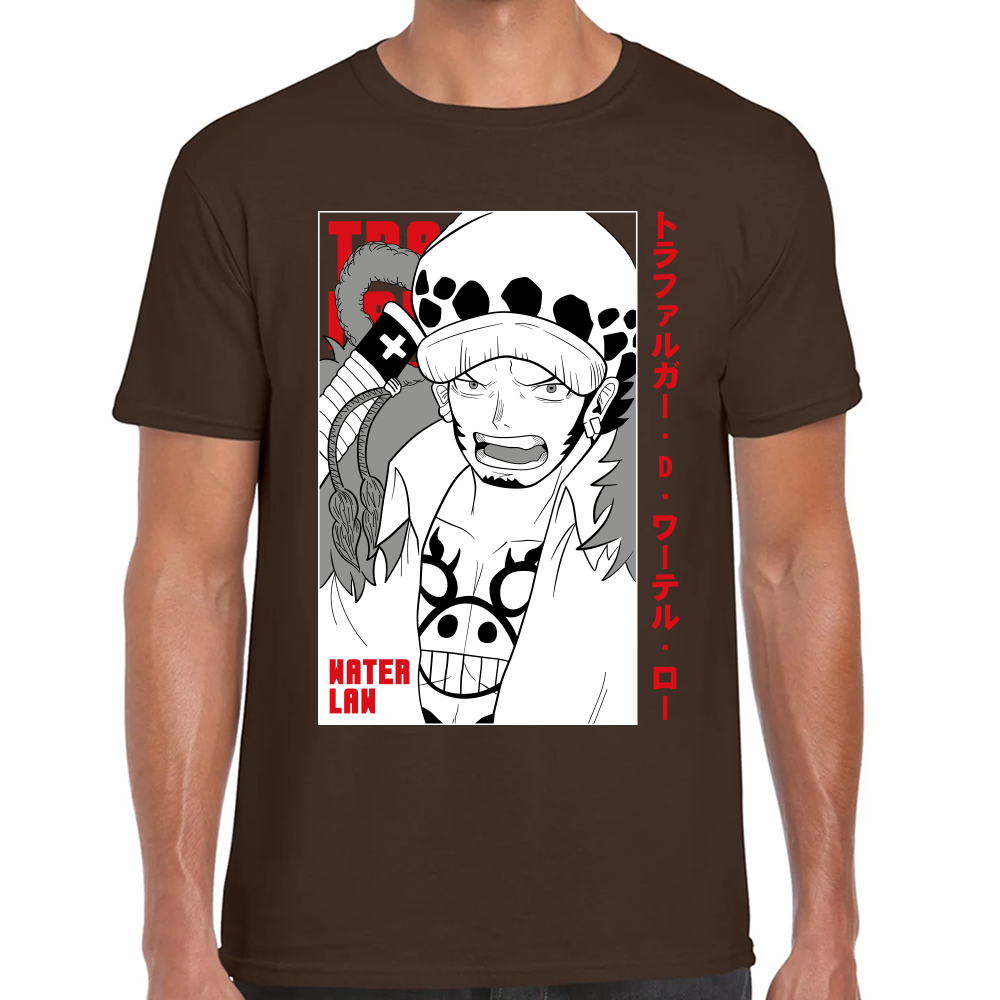Playera Trafalgar Water One Piece Algodón #0001639