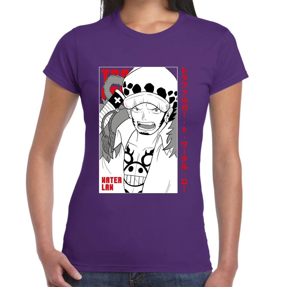 Playera Trafalgar Water One Piece Algodón #0001639