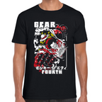 Playera Luffy Gear Fourth One Piece Algodón #0001640