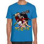 Playera Luffy Ace Kaido One Piece Algodón #0001641