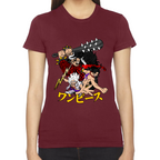Playera Luffy Ace Kaido One Piece Algodón #0001641