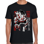Playera Luffy Gear One Piece Algodón #0001647