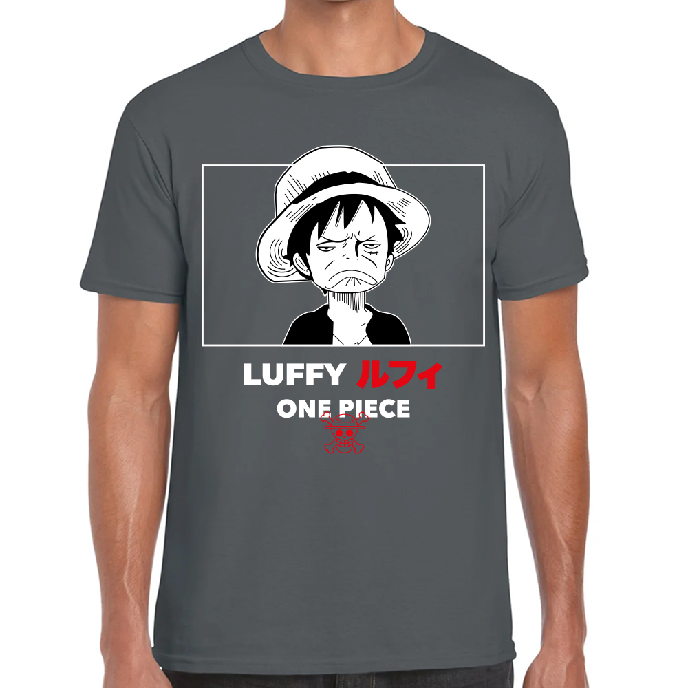 Playera Luffy One Piece Algodón Premium #0001649