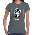 Playera Luffy One Piece Algodón Premium #0001649