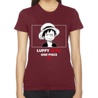 Playera Luffy One Piece Algodón Premium #0001649