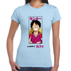 Playera Luffy One Piece Algodón Premium #0001650