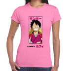 Playera Luffy One Piece Algodón Premium #0001650