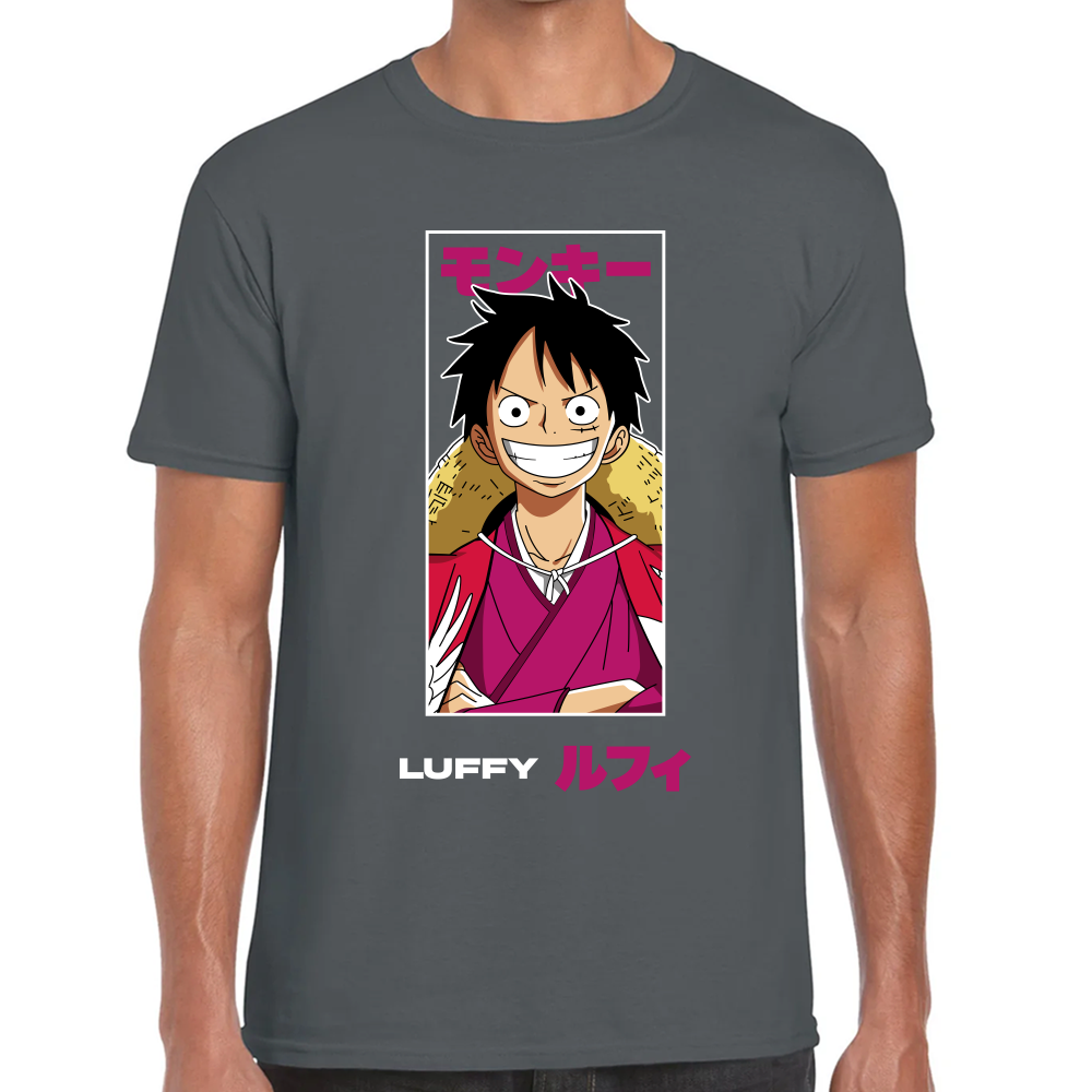 Playera Luffy One Piece Algodón Premium #0001650