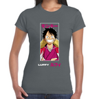 Playera Luffy One Piece Algodón Premium #0001650