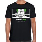 Playera Zoro One Piece Algodón Premium #0001651