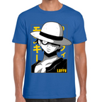 Playera Luffy One Piece Algodón Premium #0001653