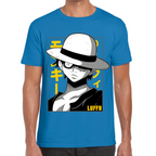 Playera Luffy One Piece Algodón Premium #0001653