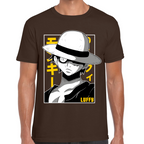Playera Luffy One Piece Algodón Premium #0001653