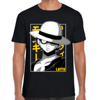 Playera Luffy One Piece Algodón Premium #0001653