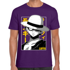 Playera Luffy One Piece Algodón Premium #0001653