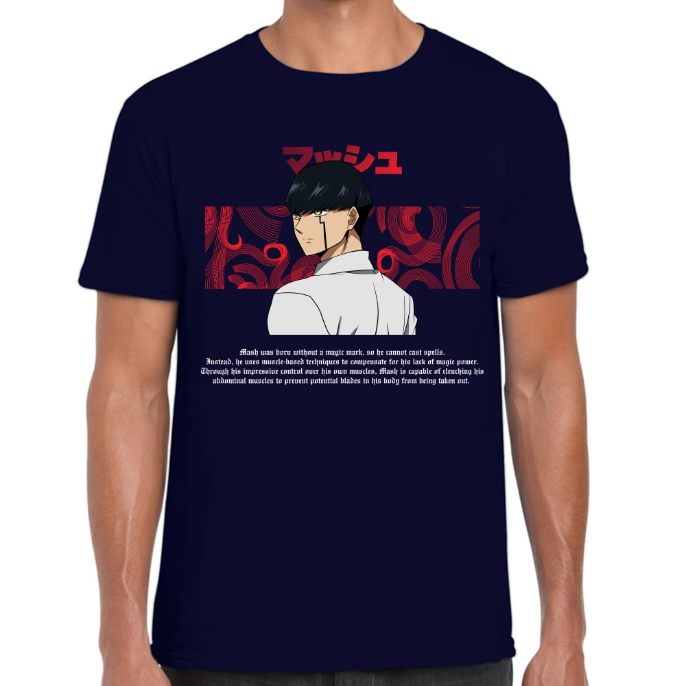 Playera Mash Burnedead Mashle Algodón Premium #0001655