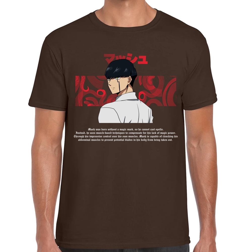 Playera Mash Burnedead Mashle Algodón Premium #0001655