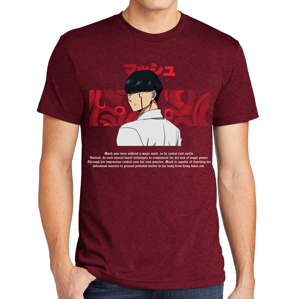 Playera Mash Burnedead Mashle Algodón Premium #0001655