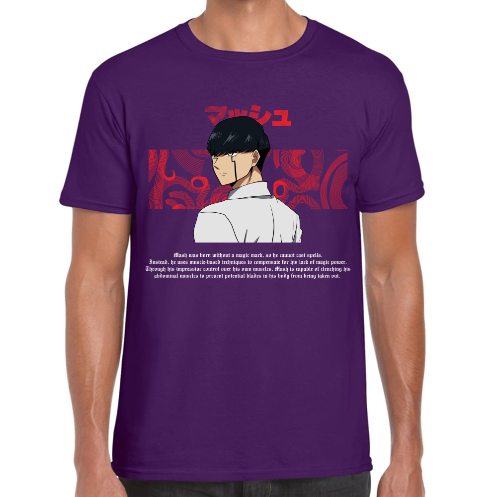 Playera Mash Burnedead Mashle Algodón Premium #0001655
