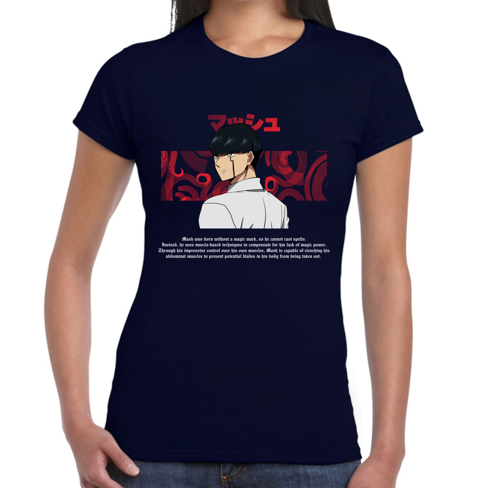 Playera Mash Burnedead Mashle Algodón Premium #0001655