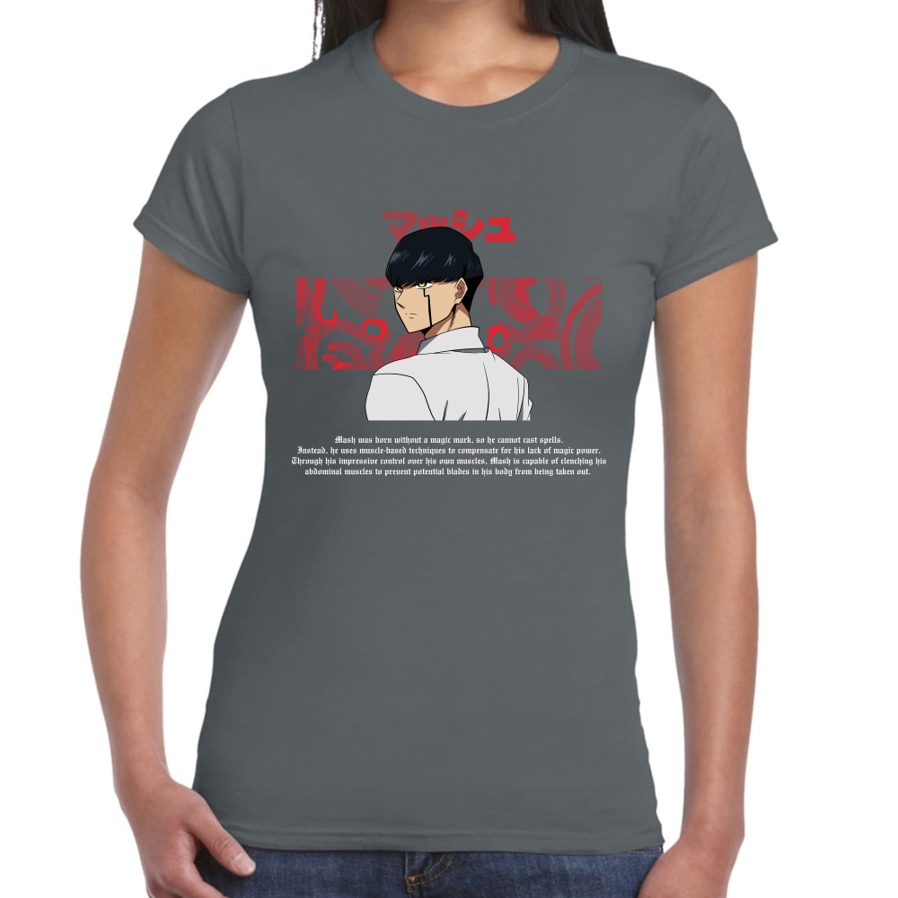 Playera Mash Burnedead Mashle Algodón Premium #0001655