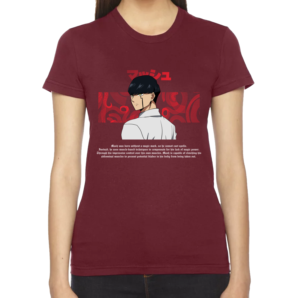 Playera Mash Burnedead Mashle Algodón Premium #0001655