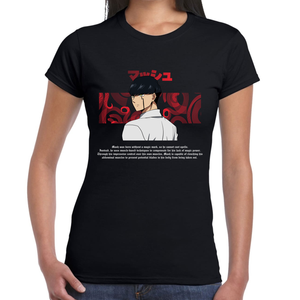Playera Mash Burnedead Mashle Algodón Premium #0001655
