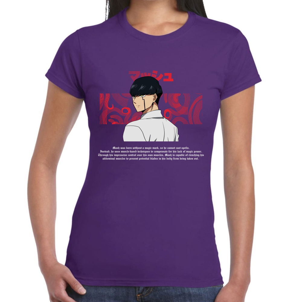 Playera Mash Burnedead Mashle Algodón Premium #0001655