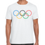 Playera Anillos Olímpicos Francia 2024 Algodón Premium #0001657