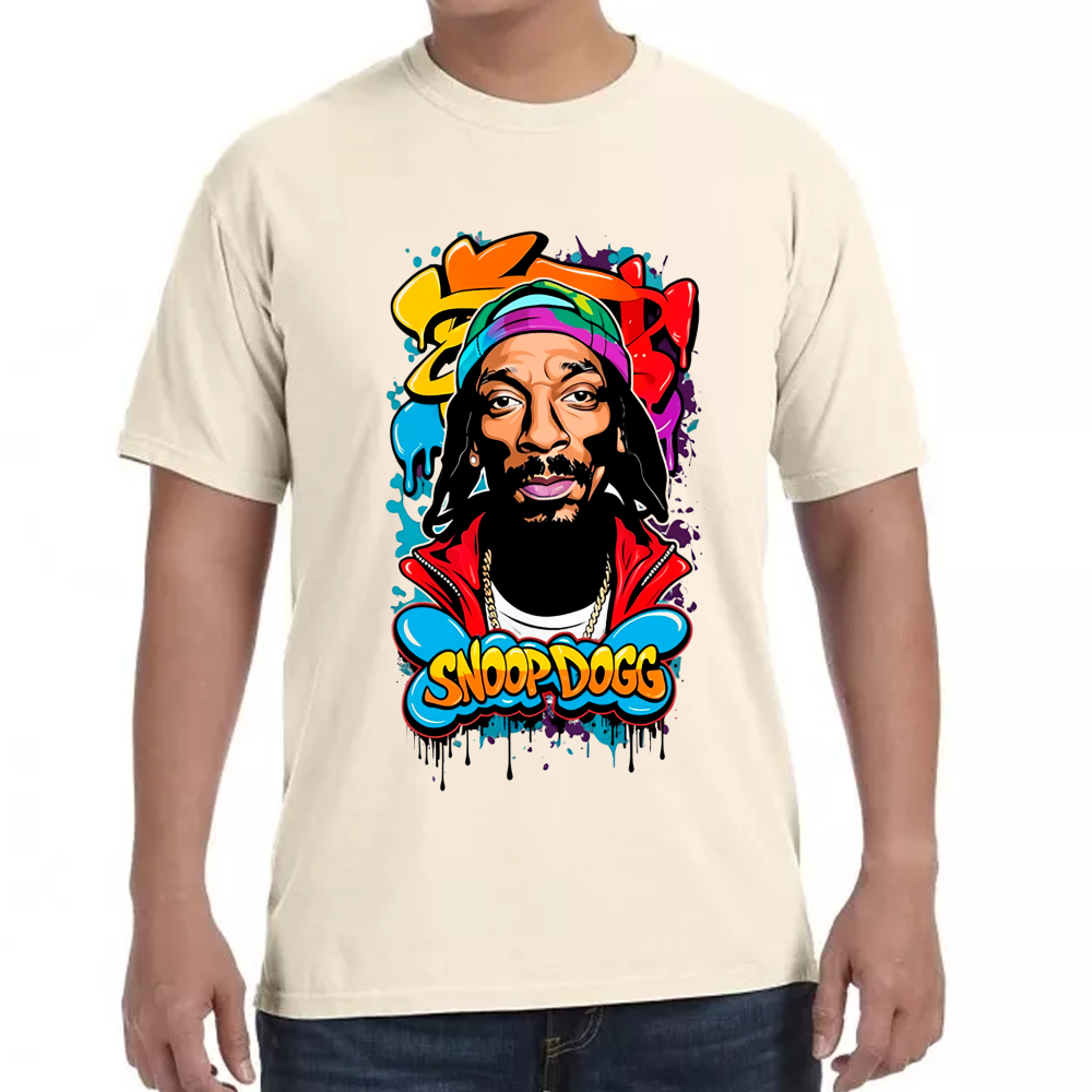 Playera Snoop Dogg Algodón Premium #0001658
