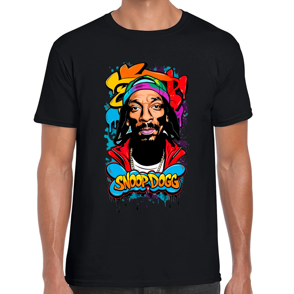 Playera Snoop Dogg Algodón Premium #0001658