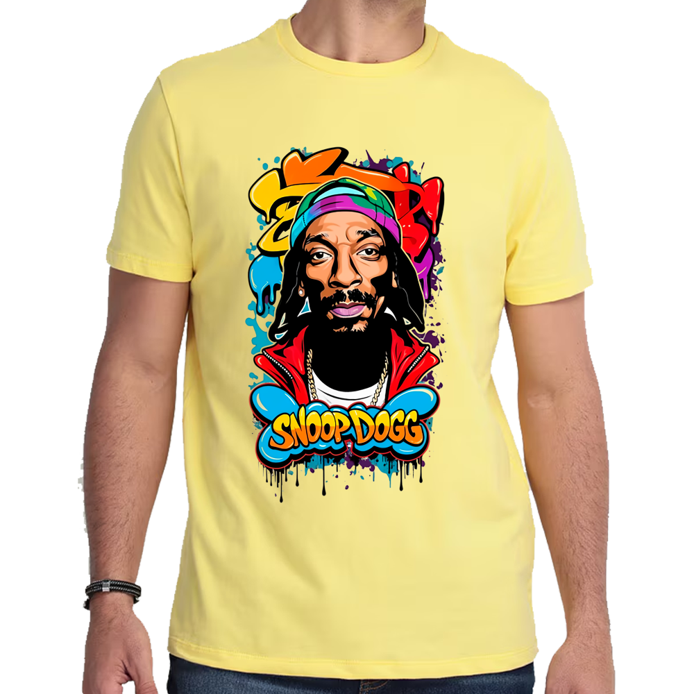 Playera Snoop Dogg Algodón Premium #0001658