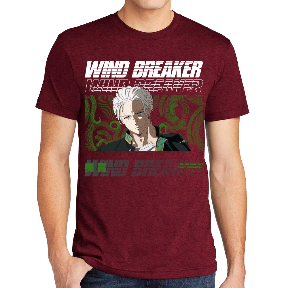 Playera Hajime Umemiya Wind Breaker Algodón Premium #0001660