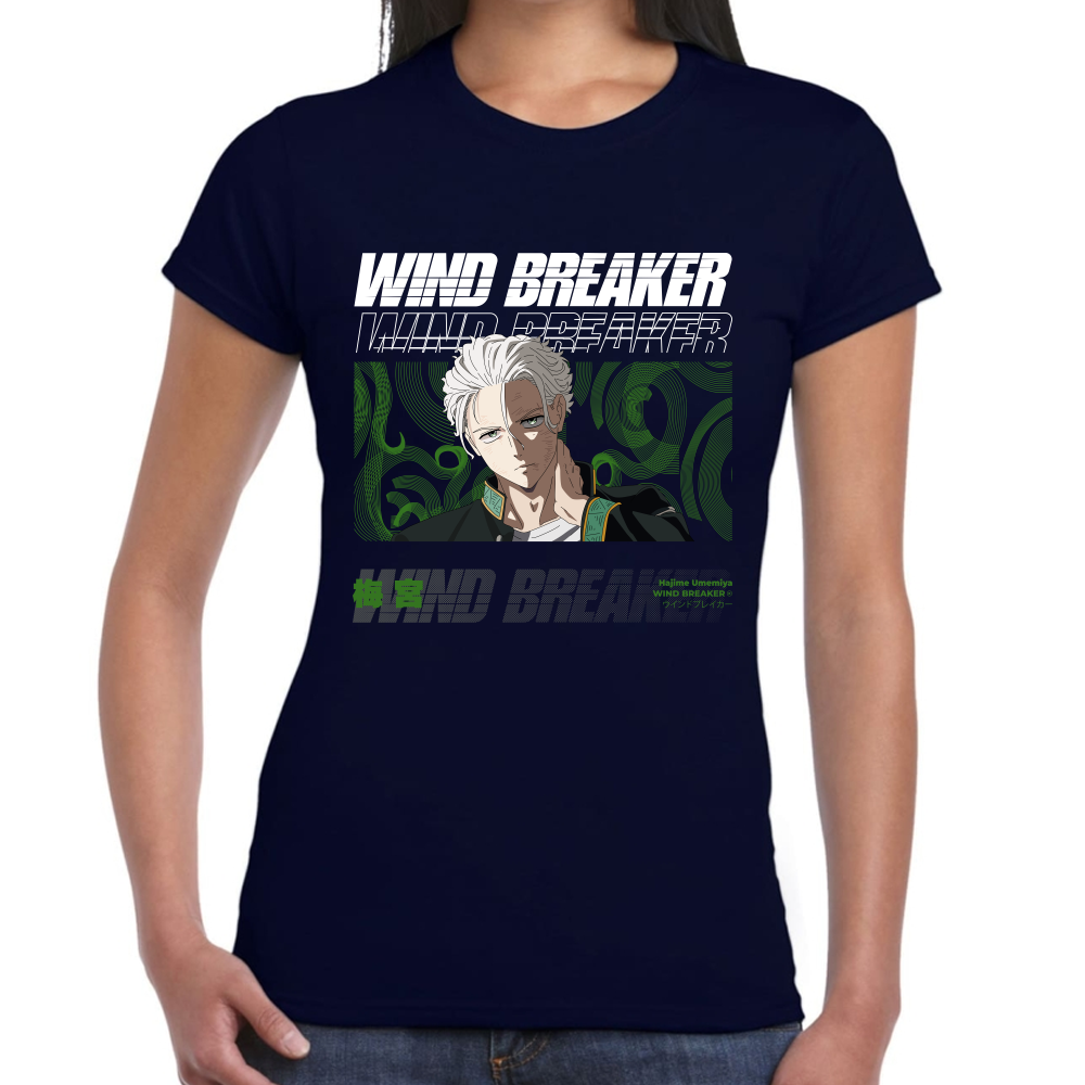 Playera Hajime Umemiya Wind Breaker Algodón Premium #0001660