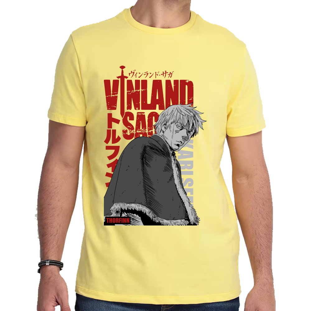 Playera Thorfinn Vinland Saga Algodón Premium #0001661