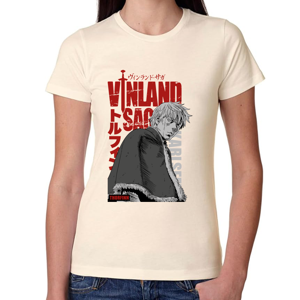 Playera Thorfinn Vinland Saga Algodón Premium #0001661