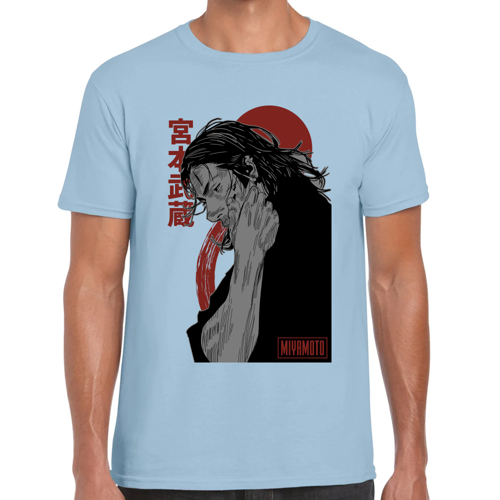 Playera Musashi Miyamoto Vagabond Algodón Premium #0001662
