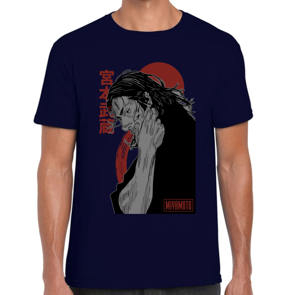 Playera Musashi Miyamoto Vagabond Algodón Premium #0001662