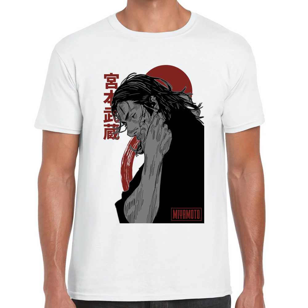 Playera Musashi Miyamoto Vagabond Algodón Premium #0001662