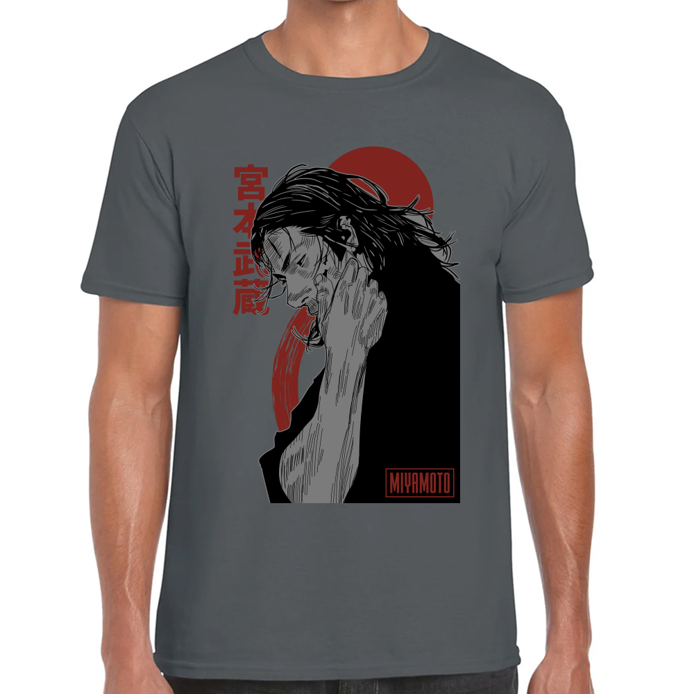 Playera Musashi Miyamoto Vagabond Algodón Premium #0001662