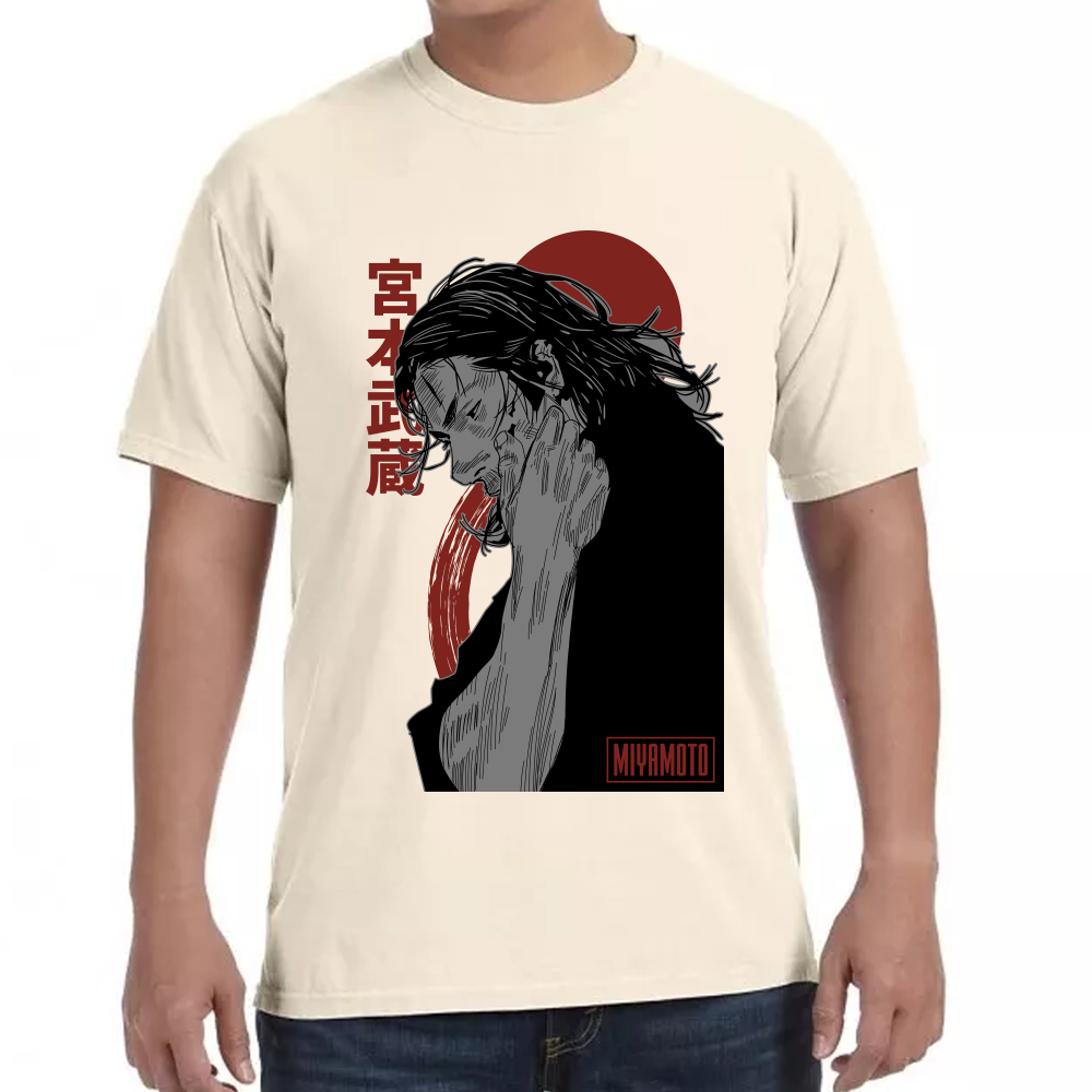 Playera Musashi Miyamoto Vagabond Algodón Premium #0001662