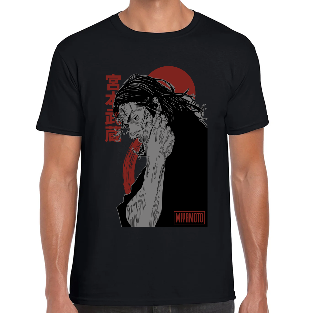 Playera Musashi Miyamoto Vagabond Algodón Premium #0001662